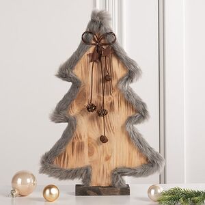 Деревянная елка Devilia Hazel 40 см Kaemingk фото 5