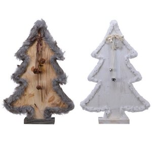 Деревянная елка Devilia Hazel 40 см Kaemingk фото 7