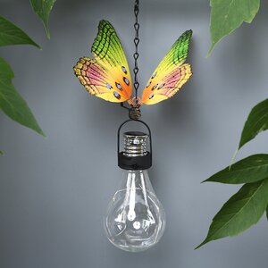 Садовый светильник на солнечной батарее Solar Butterfly Lory 17*13 см, IP44 Koopman фото 2