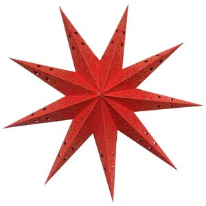 Объемная бумажная звезда Петра 60 см Breitner фото 1
