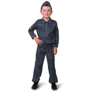 Карнавальный костюм Полицейский, размер 152-76 Батик фото 1