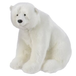 Декоративная фигурка Белый Медведь Шон 16 см