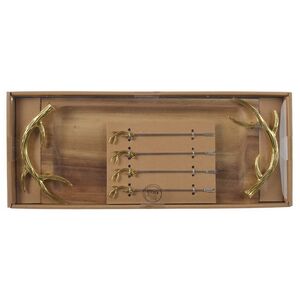 Набор для сервировки закусок Тронхейм: Gold 33 см Kaemingk фото 3