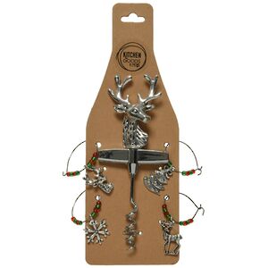 Штопор для вина с маркерами для бокалов Deers Style 5 шт Kaemingk фото 2