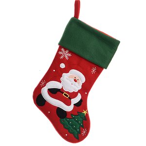 Рождественский носок Зимнее Чудо - Санта 40 см Kaemingk фото 1