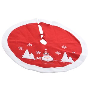 Юбка для ёлки Санта в снежном лесу 89 см Kaemingk фото 3