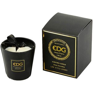 Ароматическая свеча Gasperi di Soia: Champagne 9 см черная EDG фото 1
