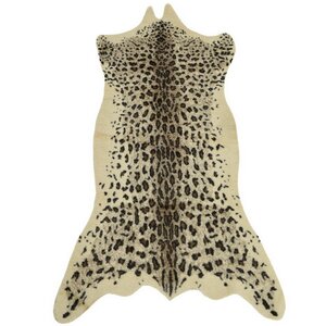 Декоративный меховой коврик Wild Savannah: Leopard 160*80 см Kaemingk фото 1