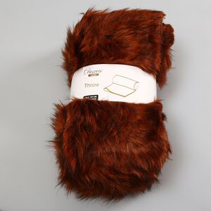 Меховой плед Garten Red 150*130 см Kaemingk фото 3