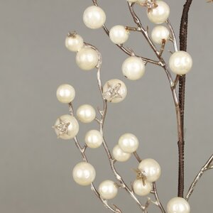 Декоративная ветка с ягодами Pearl Berries 60 см Kaemingk фото 3