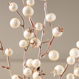 Декоративная ветка с ягодами Pearl Berries 60 см Kaemingk фото 2