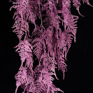 Декоративная ветка-лиана Аспарагус фиолетовая 110 см