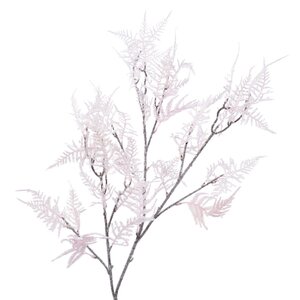 Декоративная ветка Снежный Аспарагус 104 см нежно-розовый Kaemingk фото 2