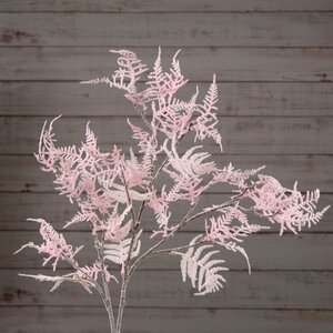 Декоративная ветка Снежный Аспарагус 104 см нежно-розовый Kaemingk фото 1