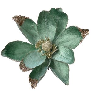 Искусственный цветок Магнолия Флораль 20 см, клипса