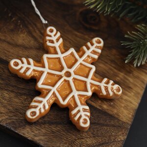 Набор елочных игрушек Cinnamon&Ginger 9 см, 4 шт Kaemingk (Кейминг) фото 4