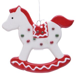 Елочная игрушка Christmas Bakery - Лошадка 9 см, подвеска