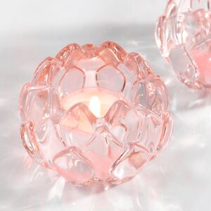 Стеклянный подсвечник для чайной свечи Артишок - Alcamo 8 см Kaemingk фото 2