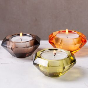 Набор стеклянных подсвечников Calore Avvolgente 7 см, 3 шт Kaemingk фото 5