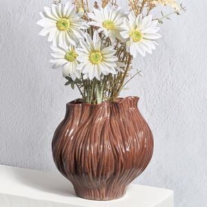 Керамическая ваза Кастанеа 21 см Kaemingk фото 3