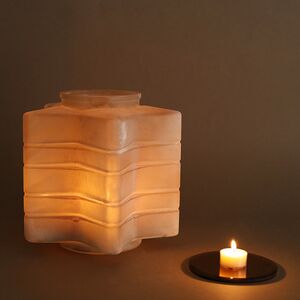 Стеклянный подсвечник Frosty 23 см Kaemingk фото 2