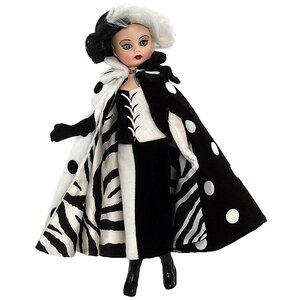 Коллекционная кукла Круэлла де Виль 25 см Madame Alexander фото 3