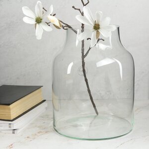 Стеклянная ваза Амантеа 25 см