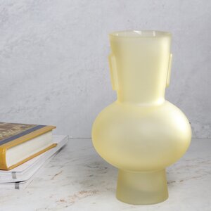 Стеклянная ваза Soeira Gold 22 см Kaemingk фото 2