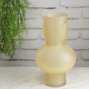 Стеклянная ваза Soeira Gold 32 см Kaemingk фото 4