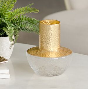 Стеклянная ваза Люневиль 20 см Kaemingk фото 5