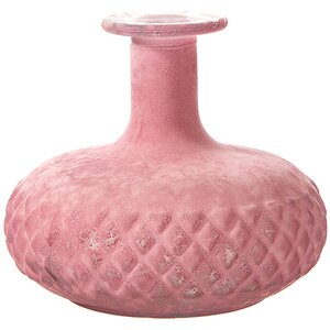 Декоративная бутылка Сильвия 12*14 см розовая Kaemingk фото 1