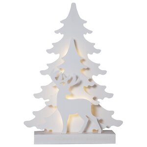 Новогодний светильник Magically Wood: Волшебный олень 41 см, 15 теплых белых LED ламп, на батарейках Star Trading фото 7