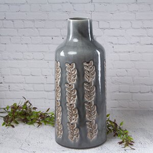 Керамическая ваза-бутылка Гринграсс 45 см Kaemingk фото 1