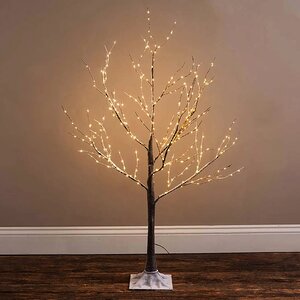 Светодиодное дерево Дивная Онтана 100 см, 300 теплых белых микро LED ламп, IP44 Kaemingk фото 1
