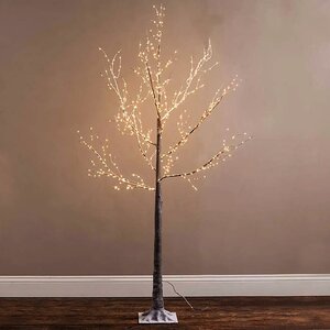 Светодиодное дерево Дивная Онтана 180 см, 600 теплых белых микро LED ламп, IP44 Kaemingk фото 1
