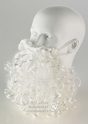 Борода Деда Мороза, 25 см Kaemingk фото 1