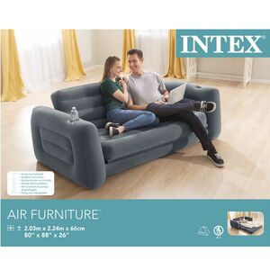 Надувной диван-кровать Pull-Out Sofa 203*224*66 см INTEX фото 6