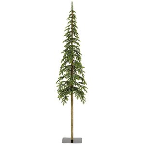 Искусственная елка Альпийская 150 см с натуральным стволом, ЛИТАЯ 100%