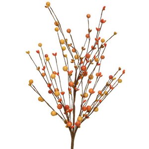 Декоративная ветка с ягодами Autumn Berries 60 см
