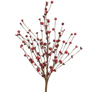 Декоративная ветка с ягодами Winter Berries 60 см Kaemingk фото 8