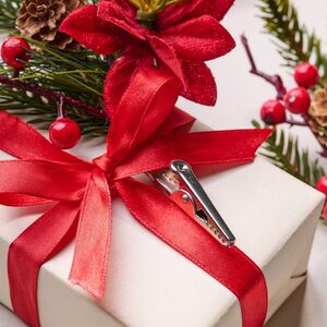 Хвойная ветка Red Romano 23 см с ягодами и шишками, 2 шт, ЛИТАЯ + ЛЕСКА Kaemingk фото 4