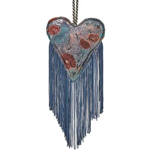 Елочное украшение Сердце Изабеллы 28 см, подвеска EDG фото 4