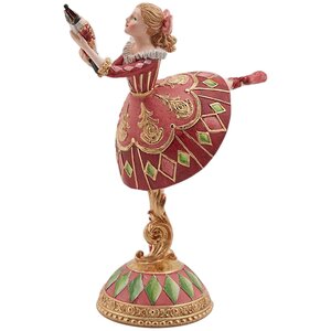 Декоративная статуэтка Мари Штальбаум с Щелкунчиком - Veneziano Christmas 21 см EDG фото 1