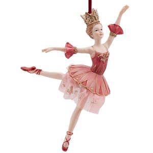 Елочная игрушка Прима-Балерина Надин Флоре - Veneziano Christmas 17 см, подвеска EDG фото 1