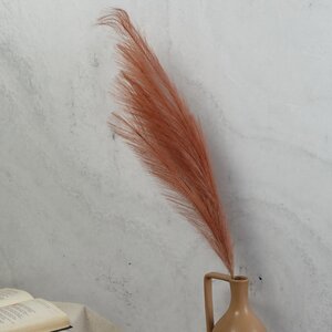 Декоративная ветка с перьями Коко Пальмьери 100 см, медная EDG фото 2