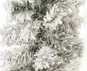 Хвойная гирлянда Торонто заснеженная 270*20 см, ПВХ Kaemingk фото 2