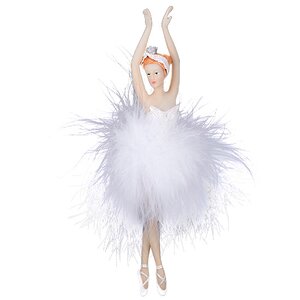 Елочное украшение Балерина Лебединое Озеро-2 19 см, подвеска Holiday Classics фото 1