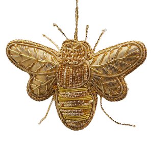Елочная игрушка Пчела Аллитария из Тропического сада 10 см, подвеска EDG фото 1