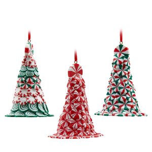 Набор елочных игрушек Caramel Tree - Christmas Biscotti 11 см, 3 шт, подвеска EDG фото 1