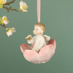 Елочная игрушка Ангелок Арья - Rapsodia dei Fiori 7 см, подвеска EDG фото 6